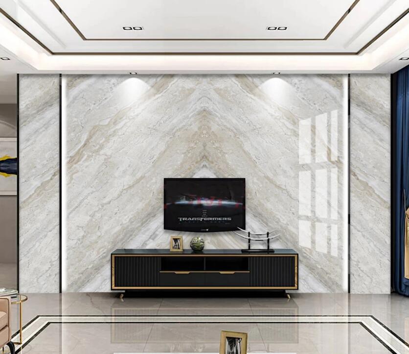 3D Triangle Wave 719 Wall Murals