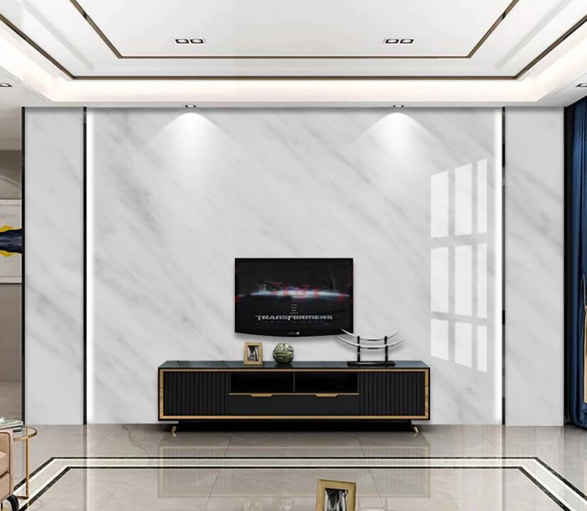 3D White Simple 716 Wall Murals