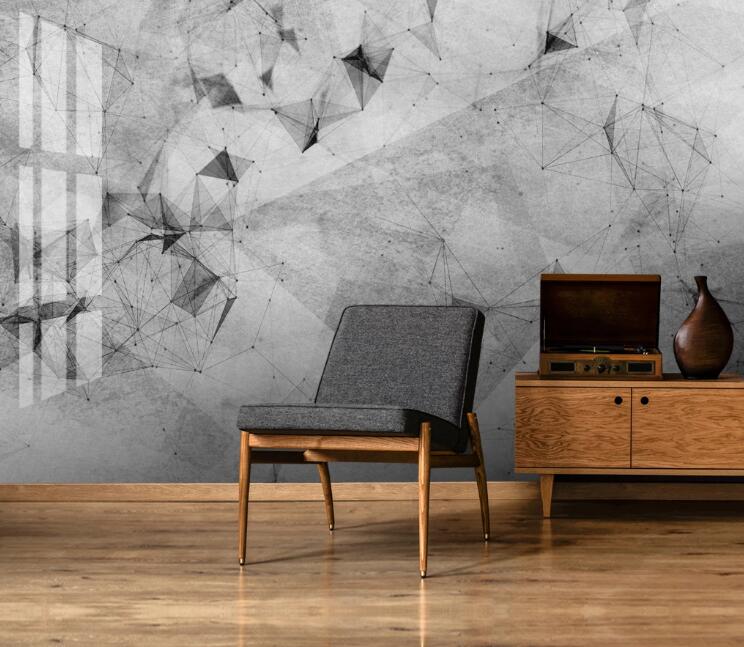 3D Gray Pattern Texture 434 Wall Murals