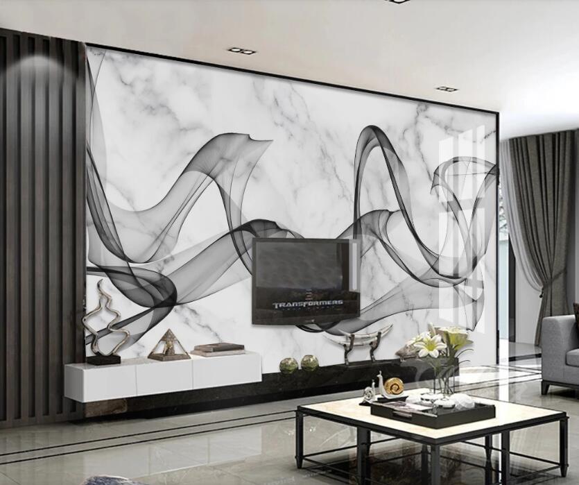 3D Melting Ink Ribbon 703 Wall Murals