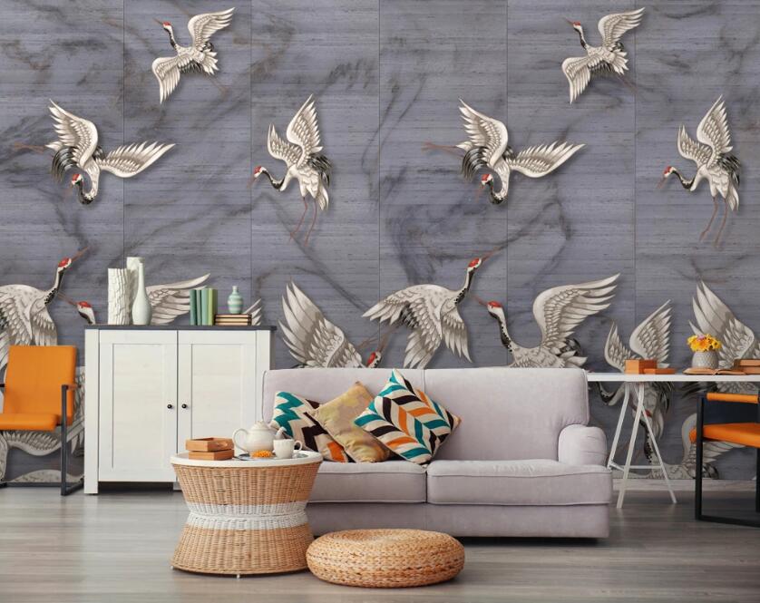 3D Various Forms Of Birds 663 Wall Murals