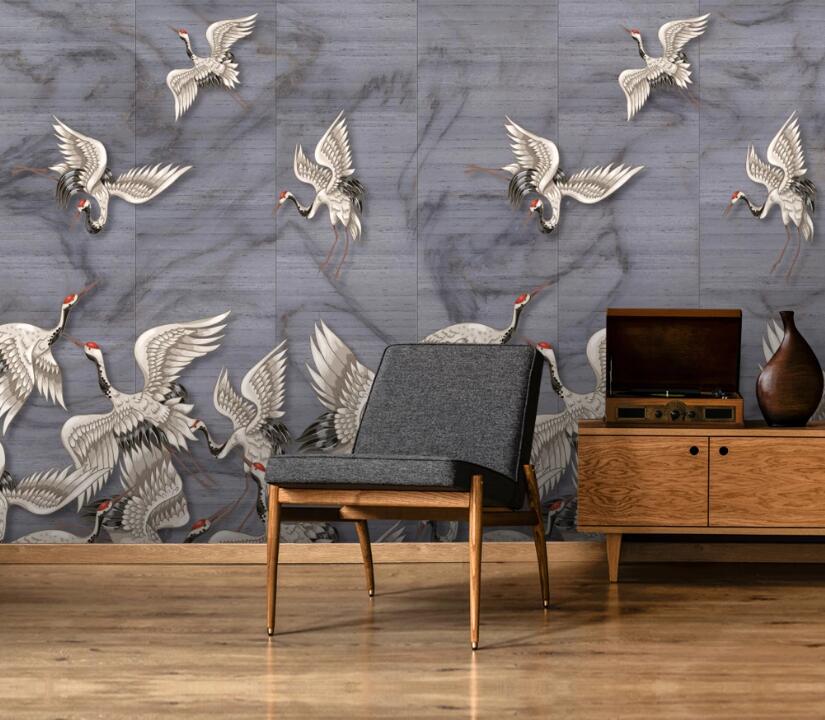 3D Various Forms Of Birds 663 Wall Murals
