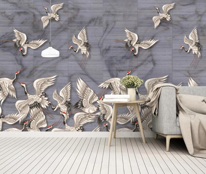 3D Various Forms Of Birds 663 Wall Murals