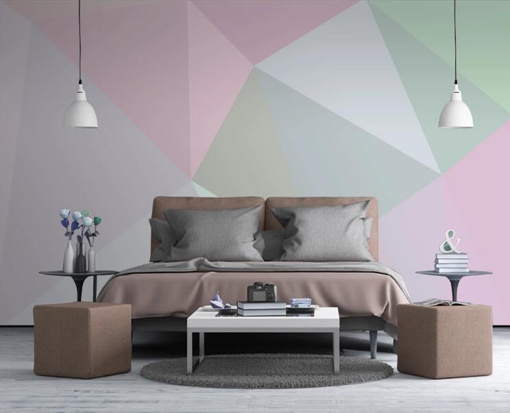 3D Polygon Puzzle 413 Wall Murals