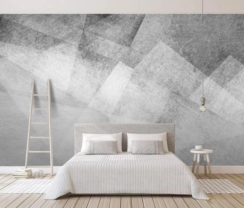 3D Gray Grain Texture 634 Wall Murals