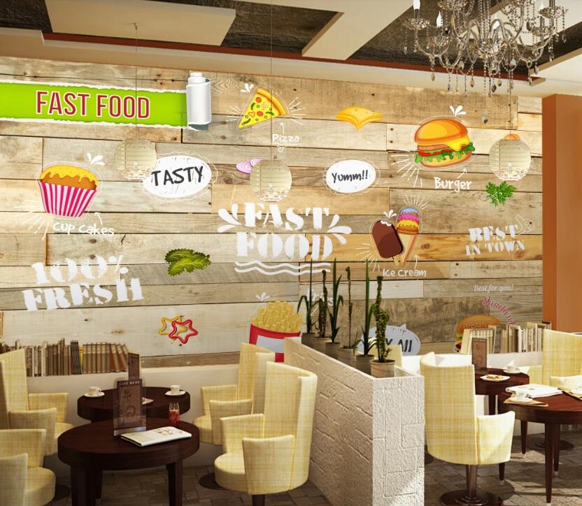 3D Good-tasting Food 610 Wall Murals