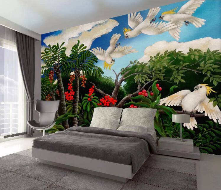 3D Peace Dove 403 Wall Murals