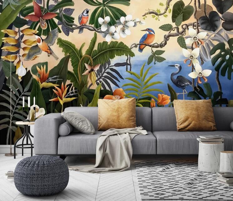 3D Free Jungle 401 Wall Murals