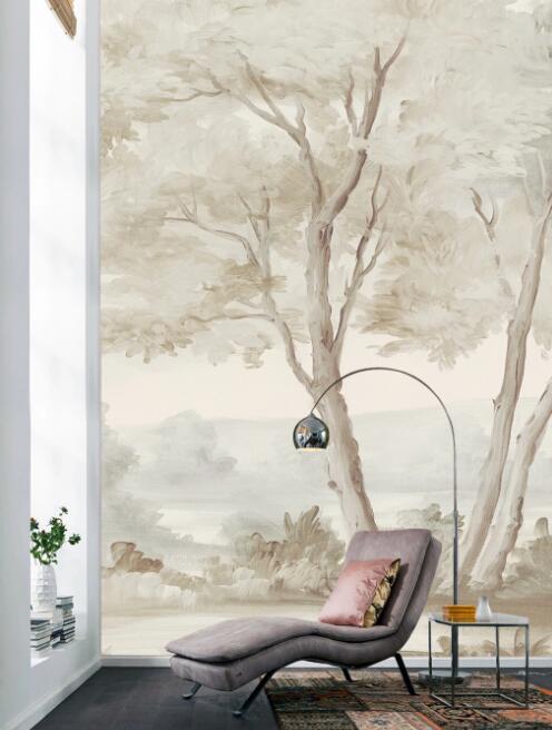 3D Earthy Dead Wood 809 Wall Murals