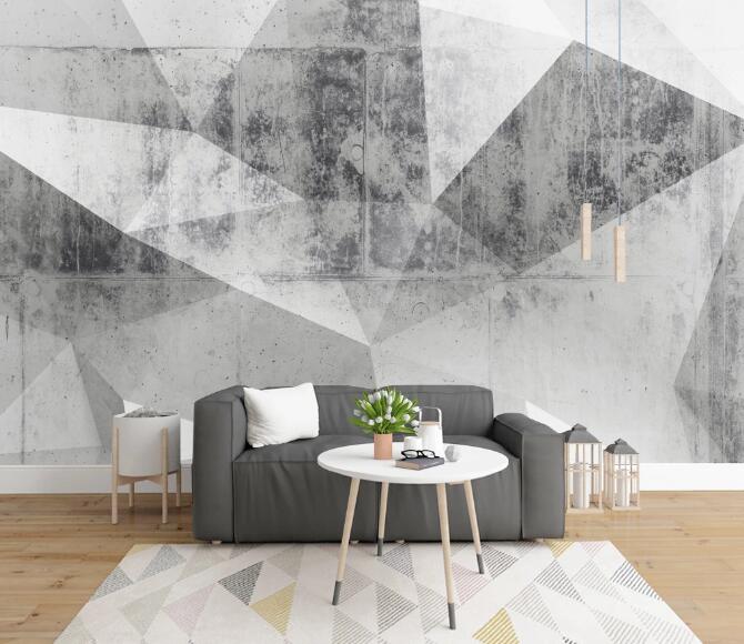 3D Grey Texture 396 Wall Murals