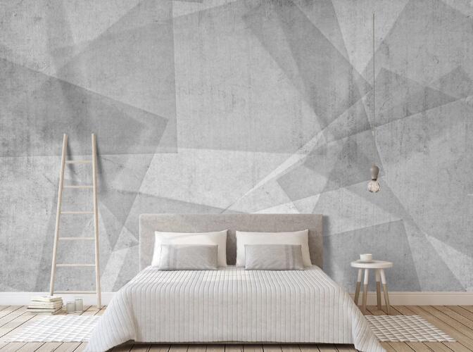 3D Grey Texture 395 Wall Murals