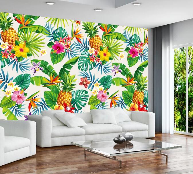 3D Flowers And Fruits 368 Wall Murals
