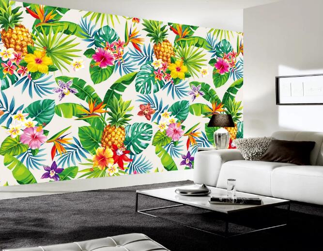3D Flowers And Fruits 368 Wall Murals