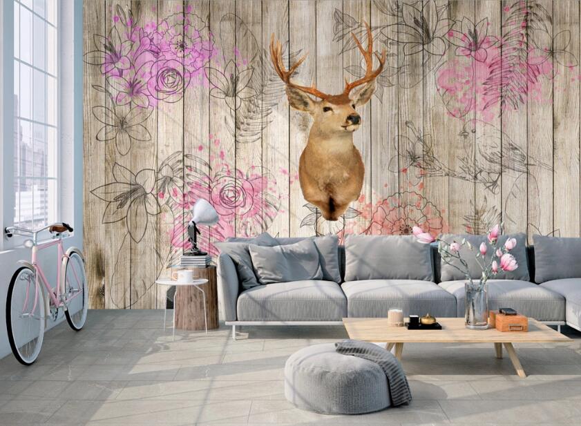 3D Proud Deer 571 Wall Murals