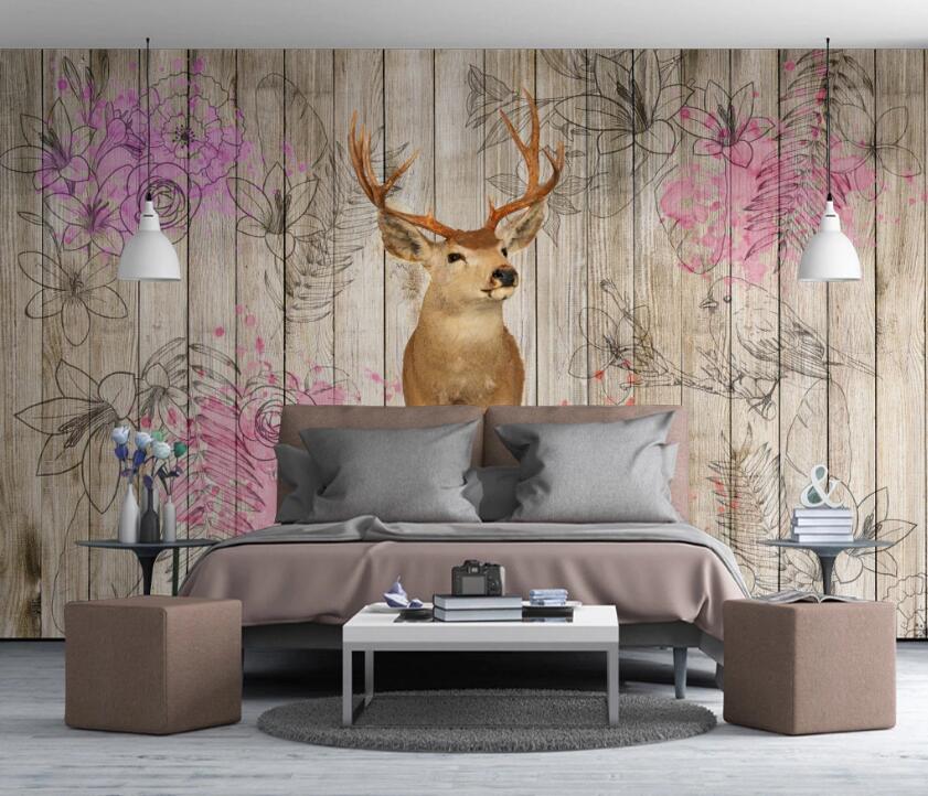 3D Proud Deer 571 Wall Murals