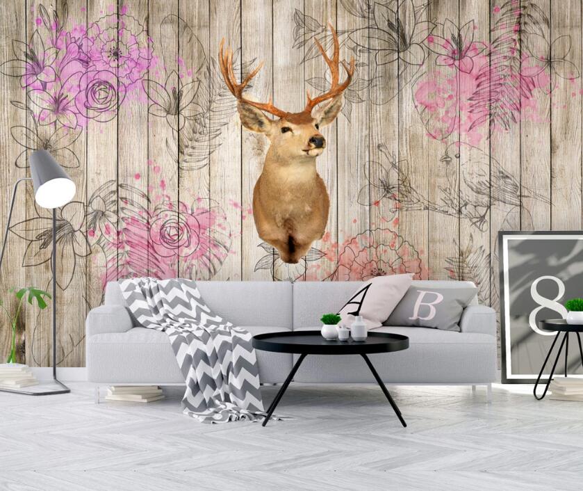 3D Proud Deer 571 Wall Murals