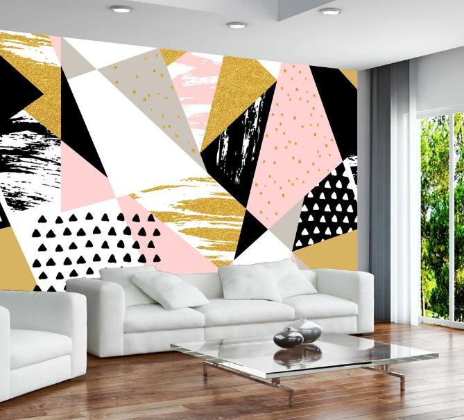 3D Color Puzzle 353 Wall Murals