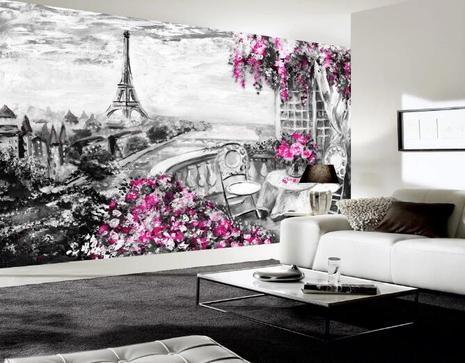 3D Mystery Paris 352 Wall Murals