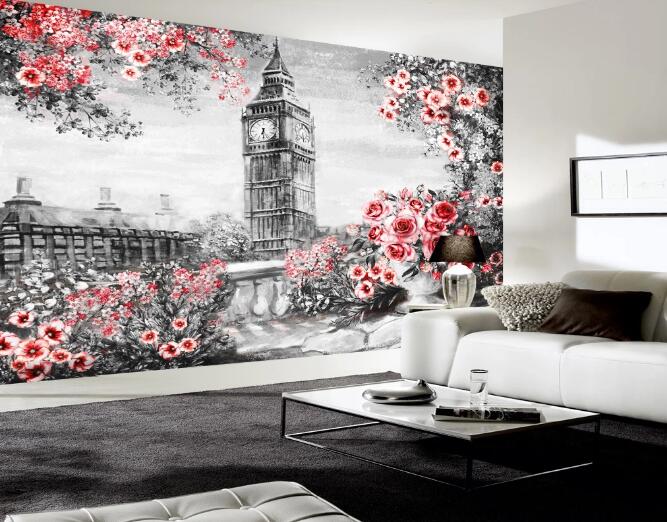 3D Mystery Paris 351 Wall Murals