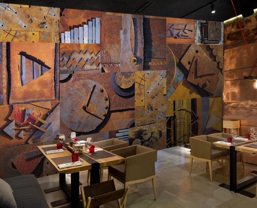 3D Ancient Splicing 555 Wall Murals