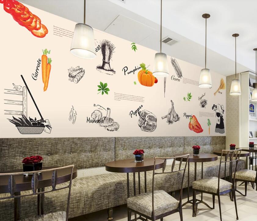 3D Fruit And Vegetable 515 Wall Murals