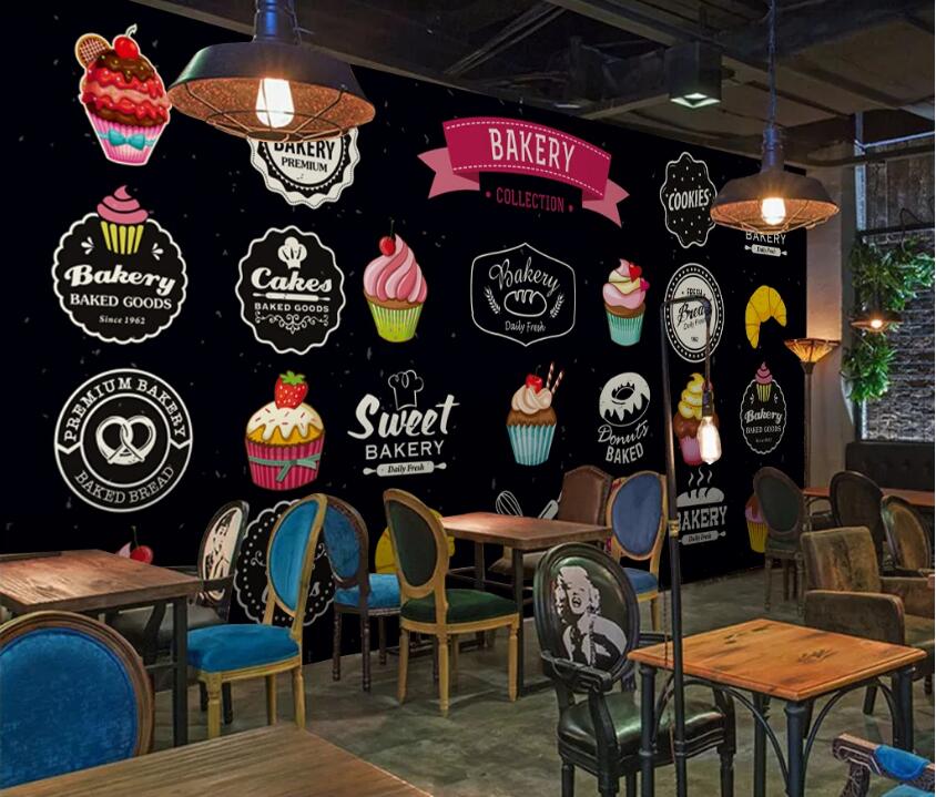 3D Dessert Stickers 512 Wall Murals