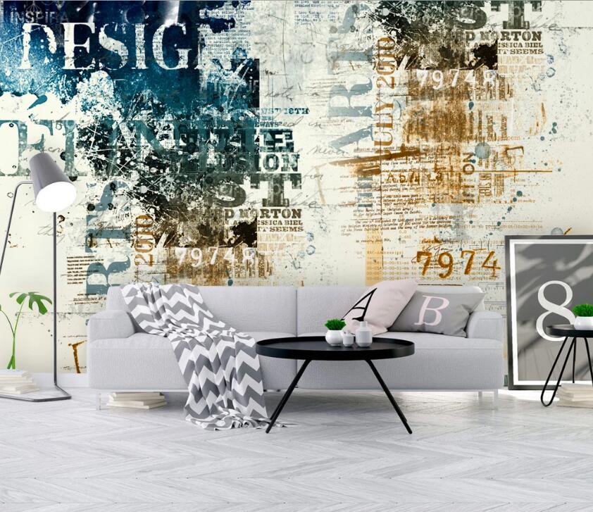 3D Retro Poster 493 Wall Murals