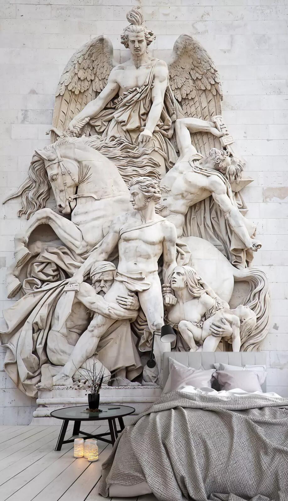 3D Stone Carving 1505 Wall Murals