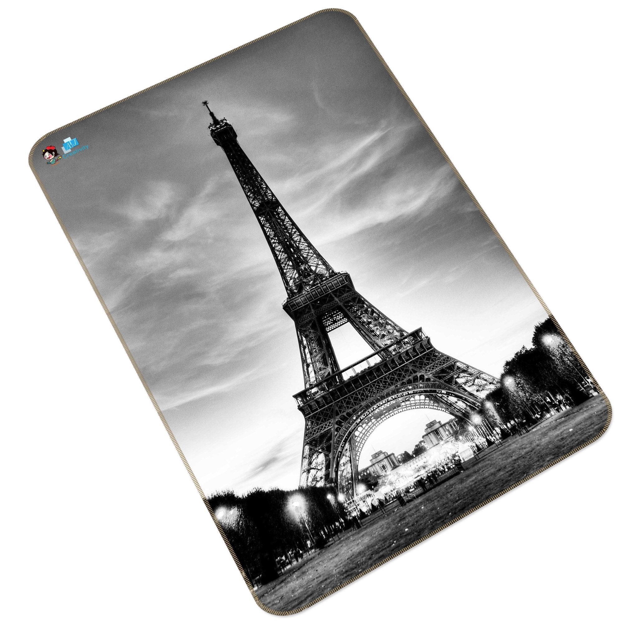 3D Eiffel Tower 177 Non Slip Rug Mat Mat AJ Creativity Home 