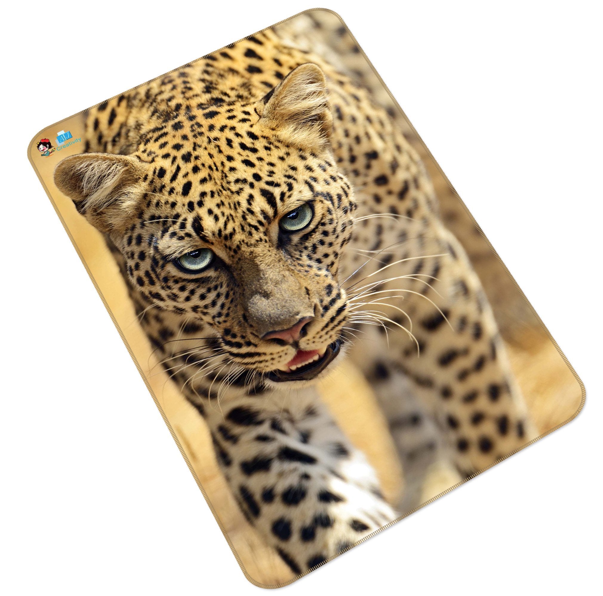 3D Handsome Leopard 229 Non Slip Rug Mat Mat AJ Creativity Home 