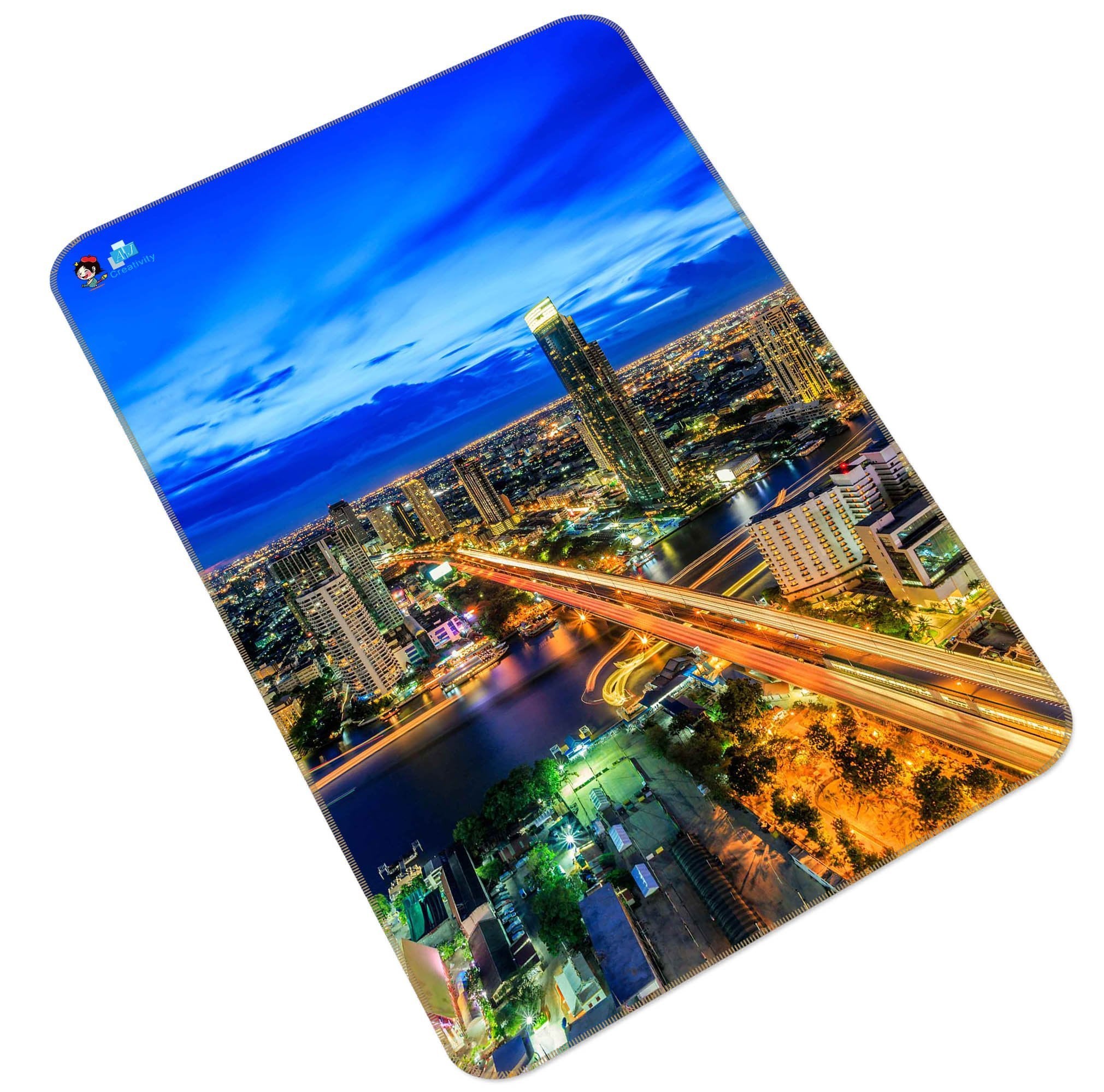 3D City Night Scene 168 Non Slip Rug Mat Mat AJ Creativity Home 