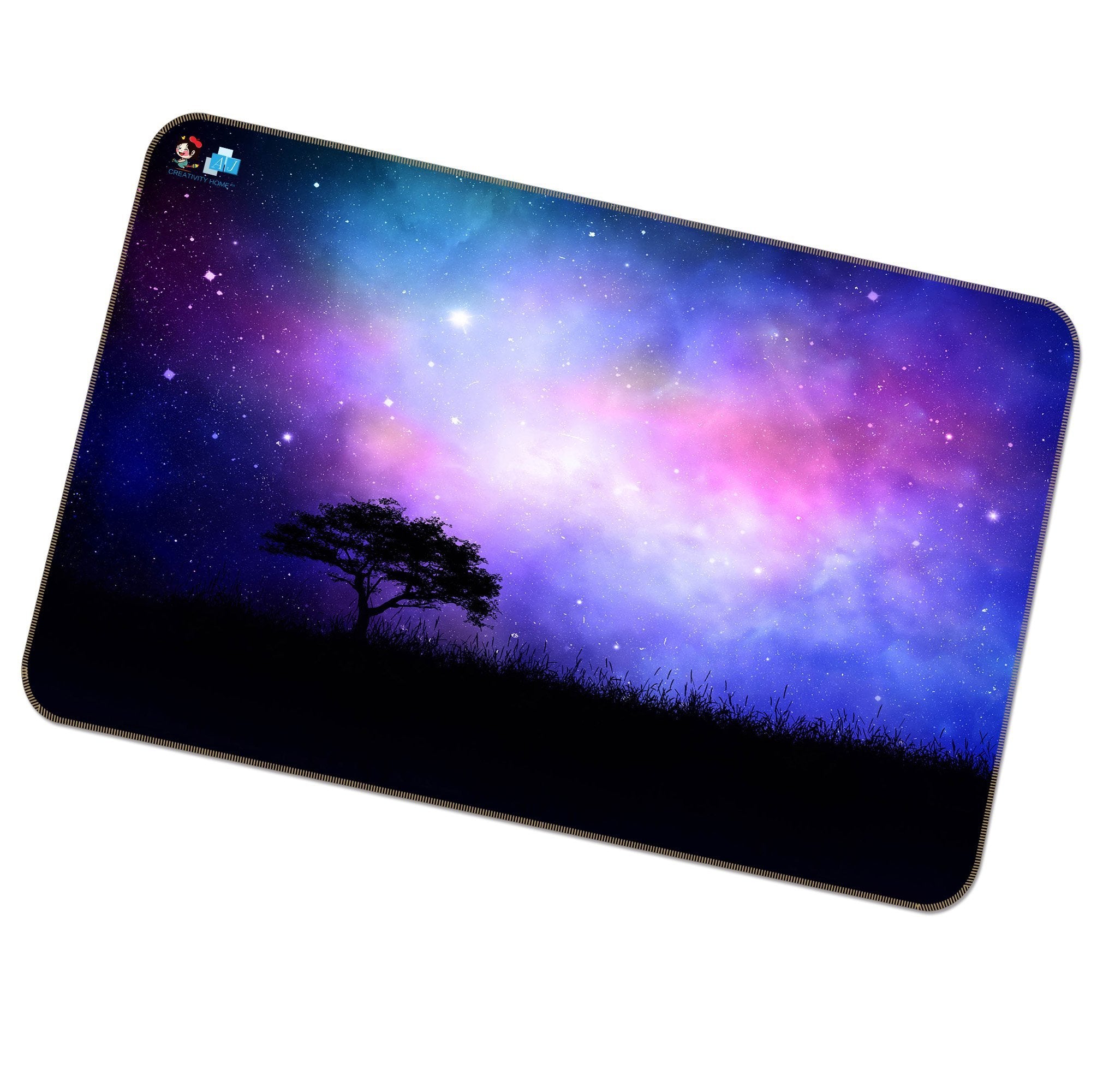 3D Star Tree 181 Non Slip Rug Mat Mat AJ Creativity Home 