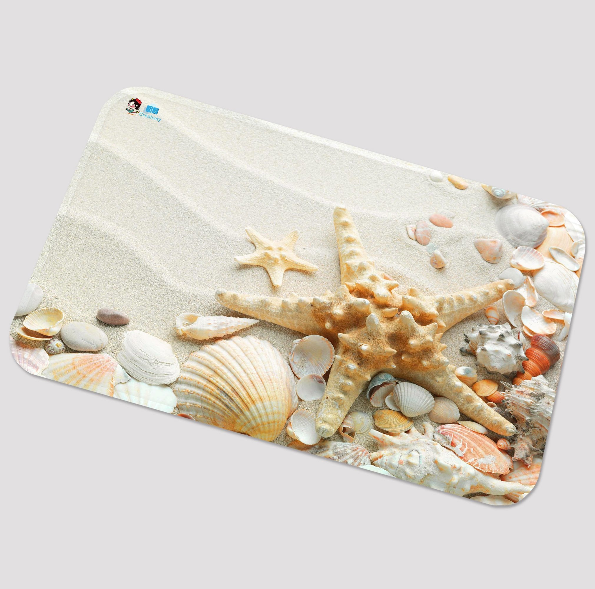 3D Beach Treasures 20 Non Slip Rug Mat Mat AJ Creativity Home 