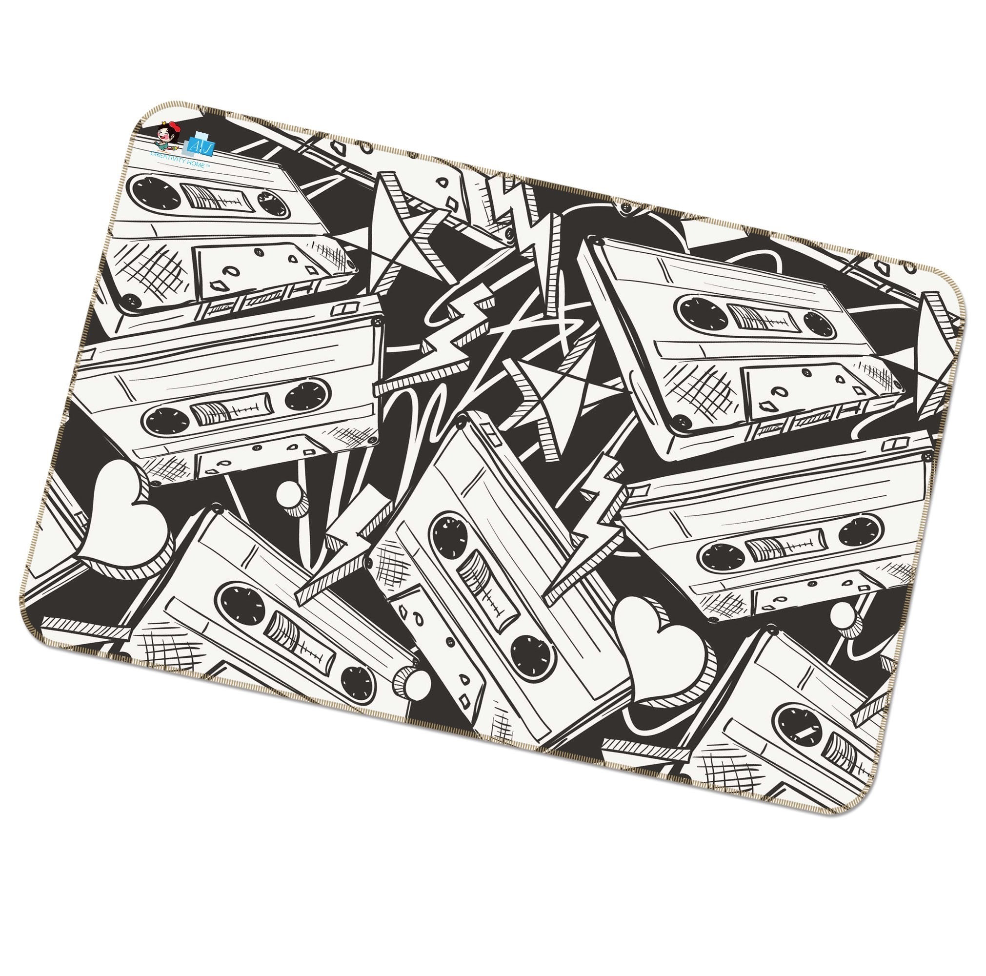 3D Doodle Tape 122 Non Slip Rug Mat Mat AJ Creativity Home 