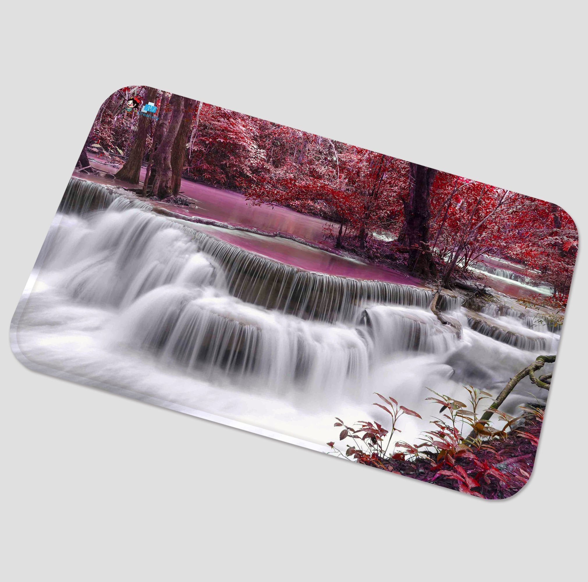 3D Pretty River Scenery 23 Non Slip Rug Mat Mat AJ Creativity Home 