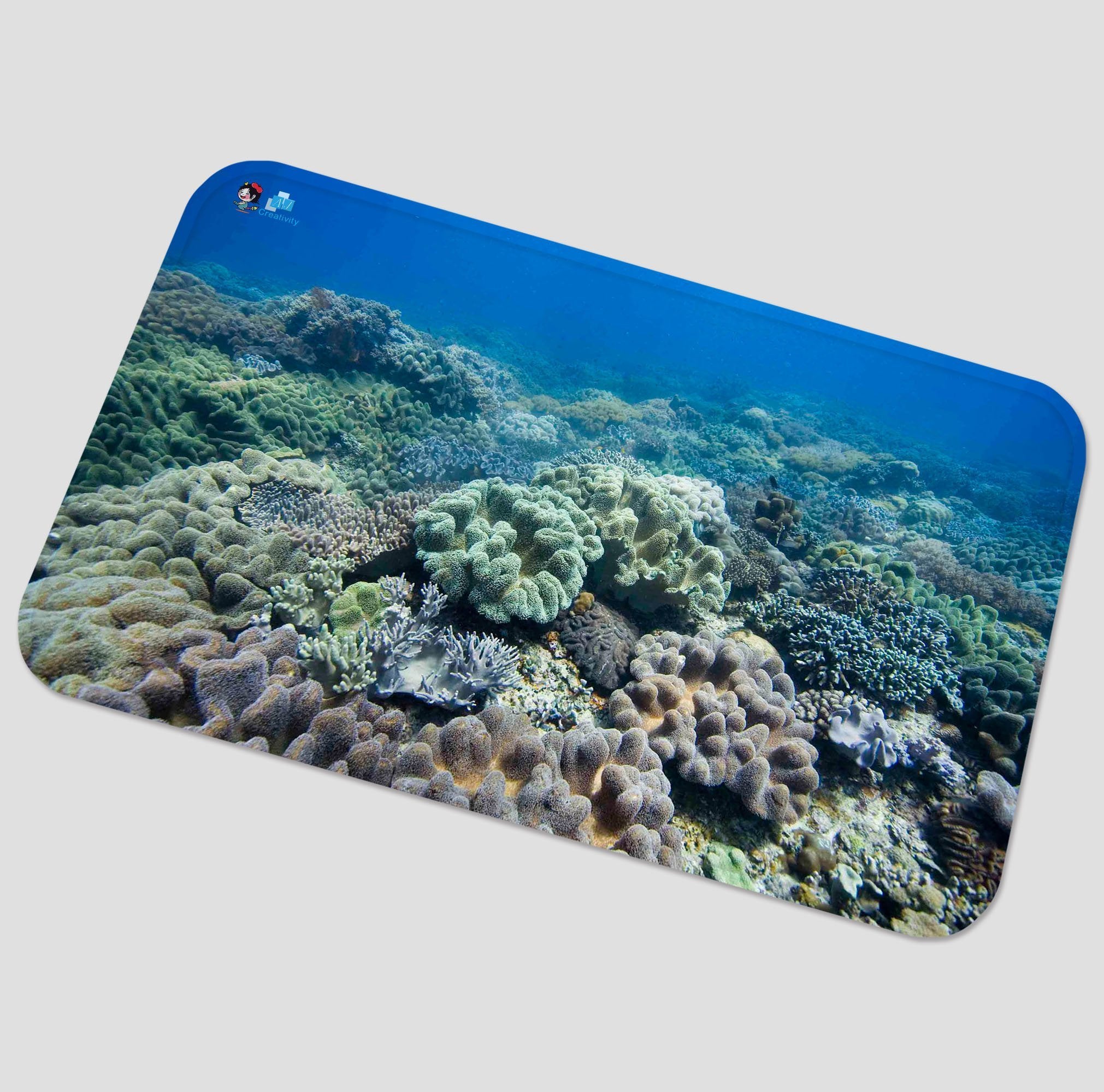 3D Seabed Corals 54 Non Slip Rug Mat Mat AJ Creativity Home 
