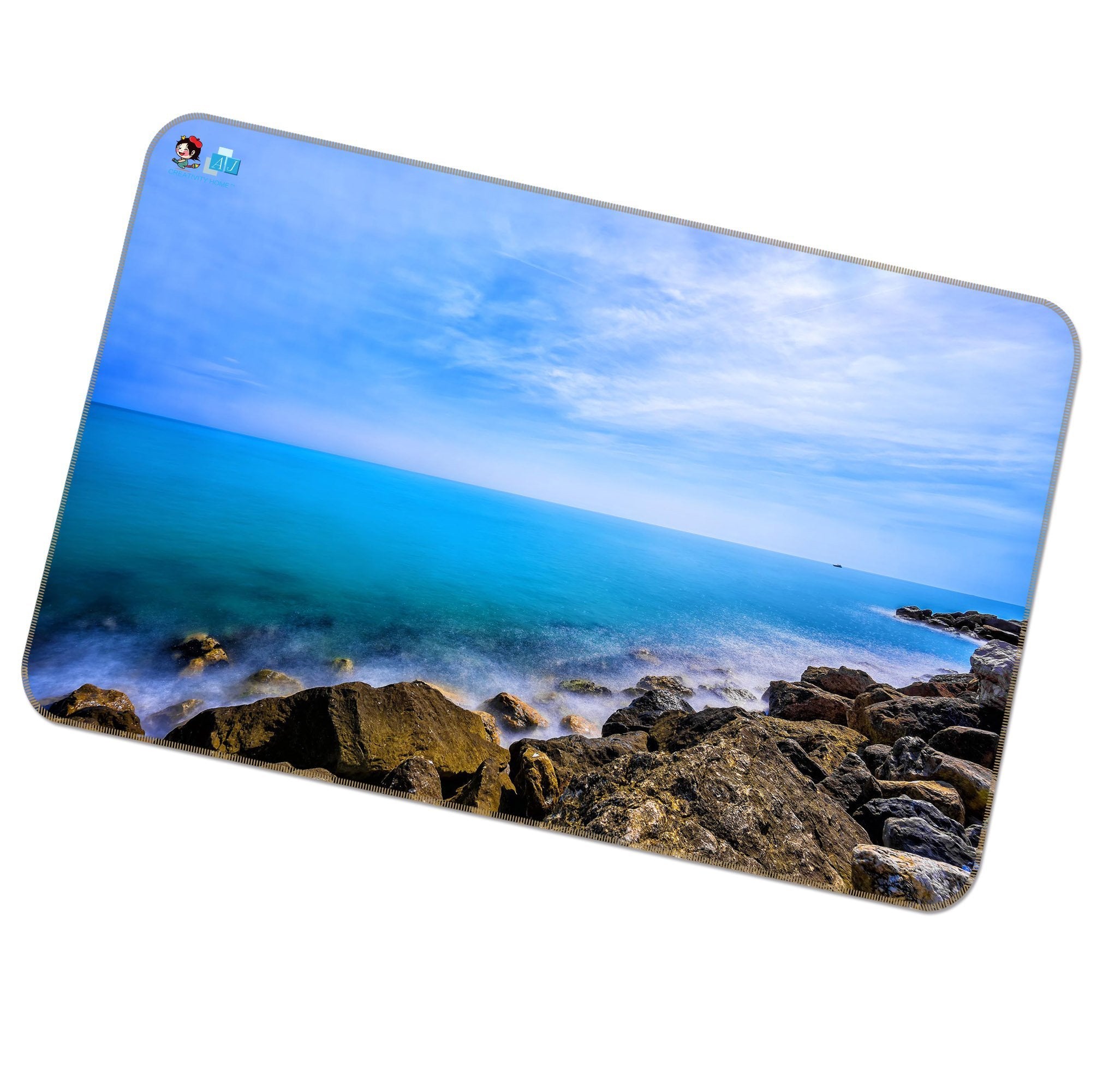 3D Sea Stones 338 Non Slip Rug Mat Mat AJ Creativity Home 
