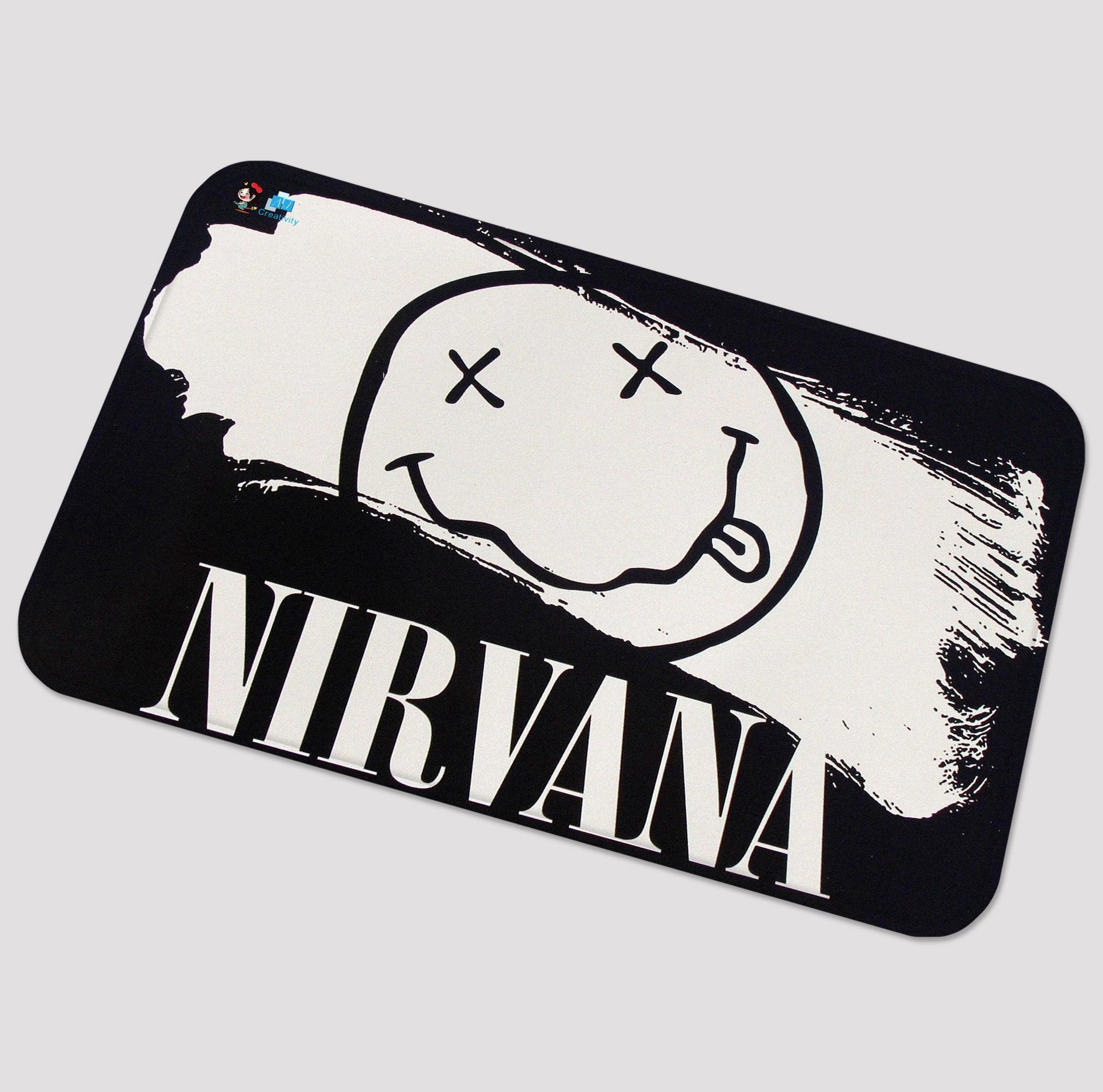 3D Smiley Pattern 53 Non Slip Rug Mat Mat AJ Creativity Home 