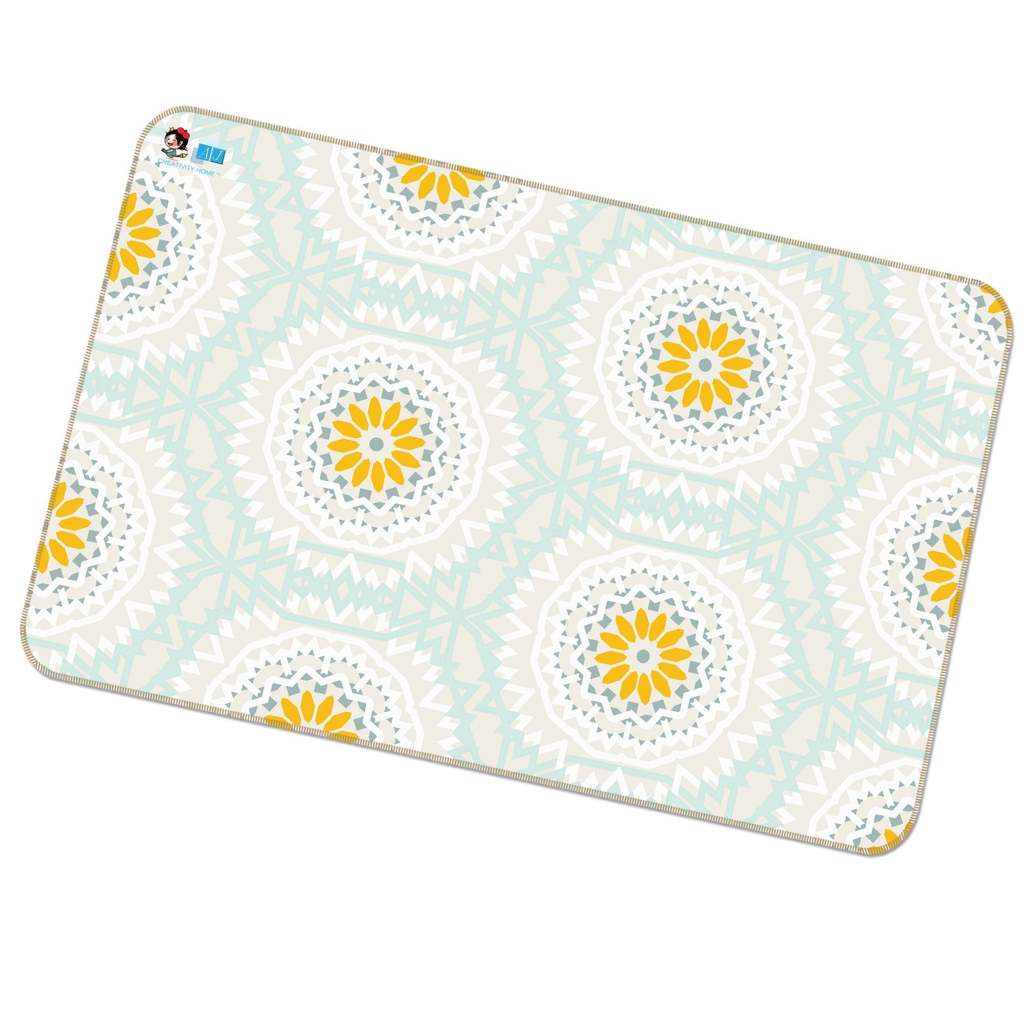 3D Floral Pattern 086 Non Slip Rug Mat Mat AJ Creativity Home 