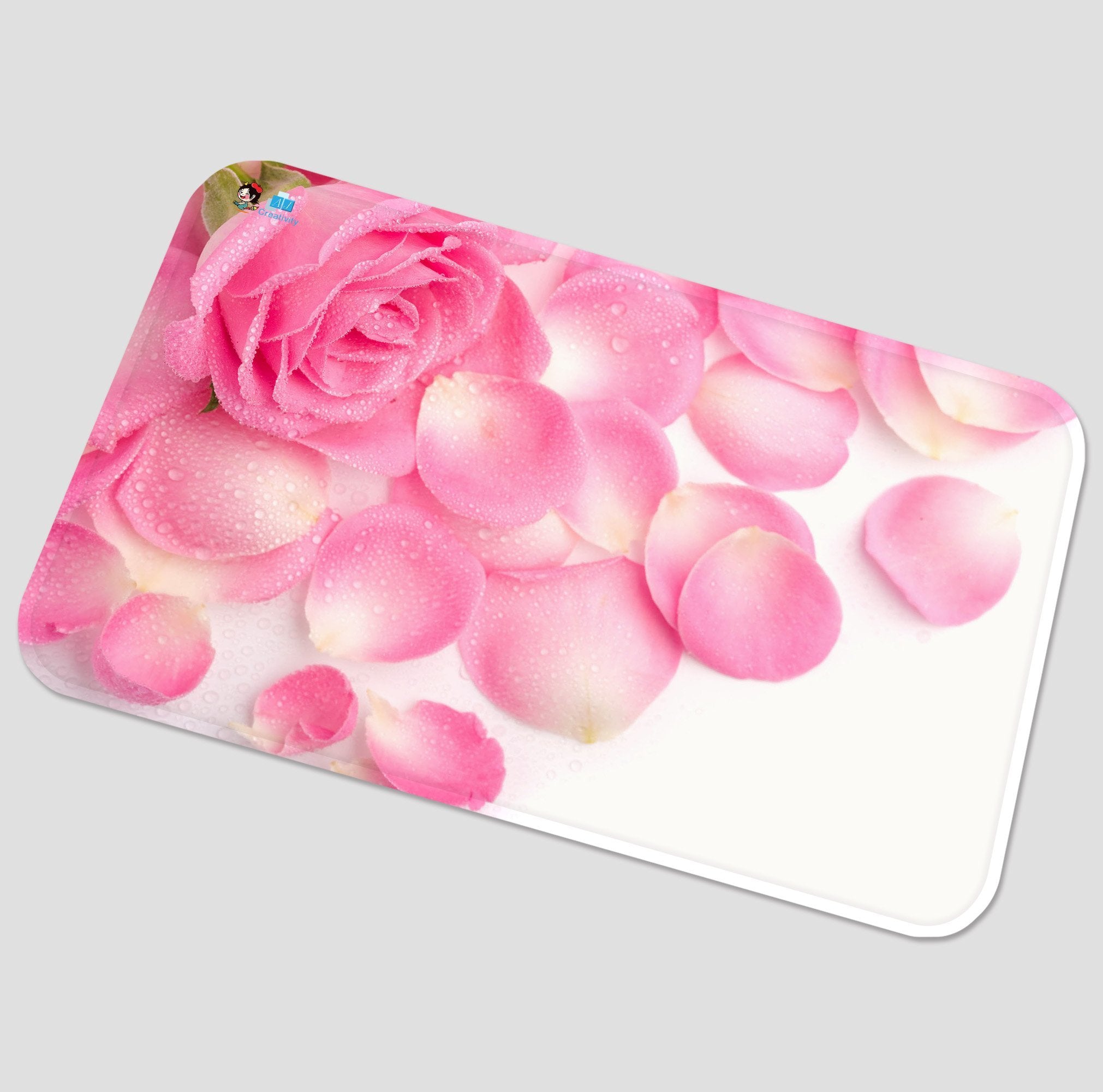 3D Pink Rose Petals 59 Non Slip Rug Mat Mat AJ Creativity Home 