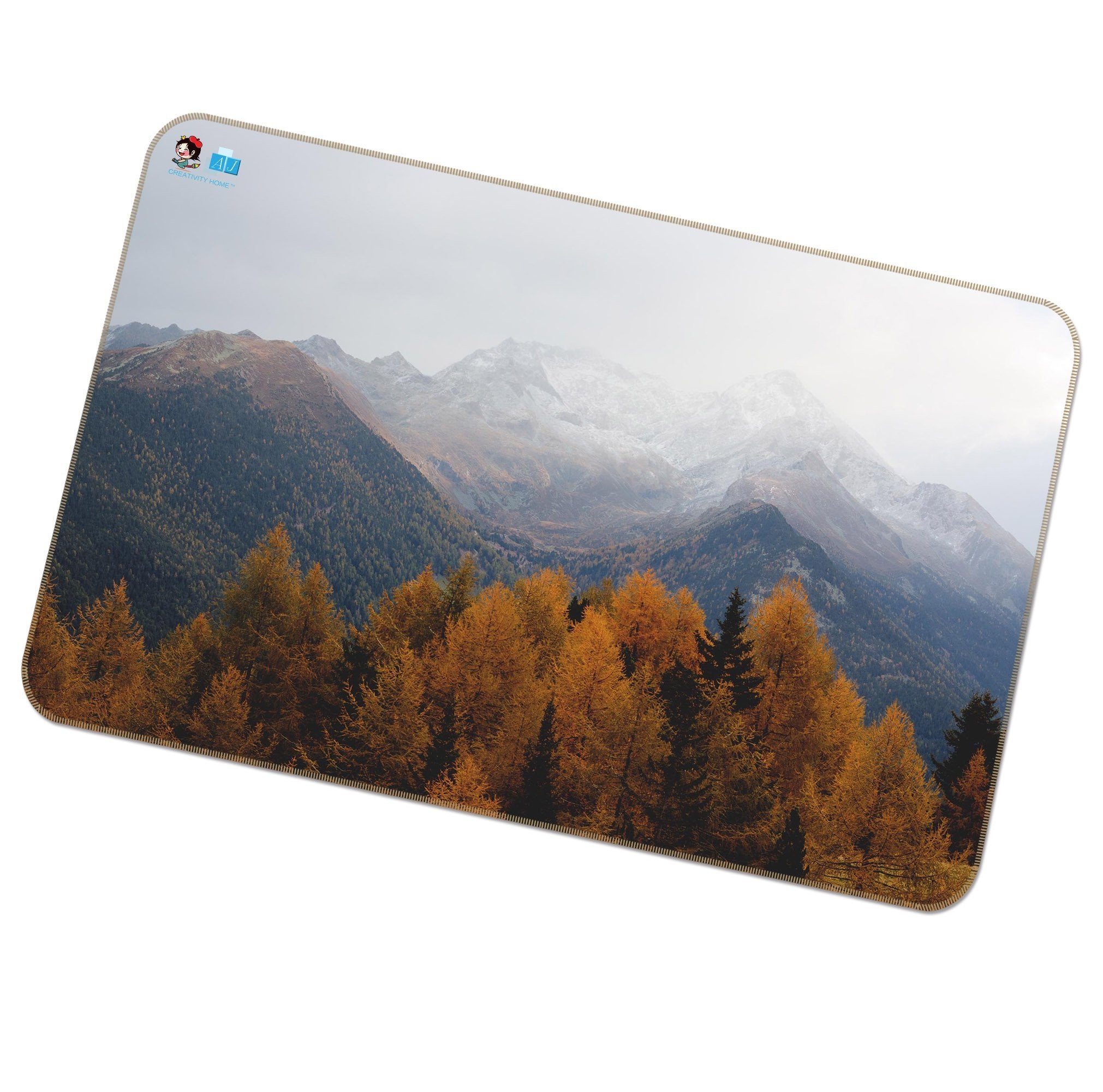 3D Woods Mountain 026 Non Slip Rug Mat Mat AJ Creativity Home 