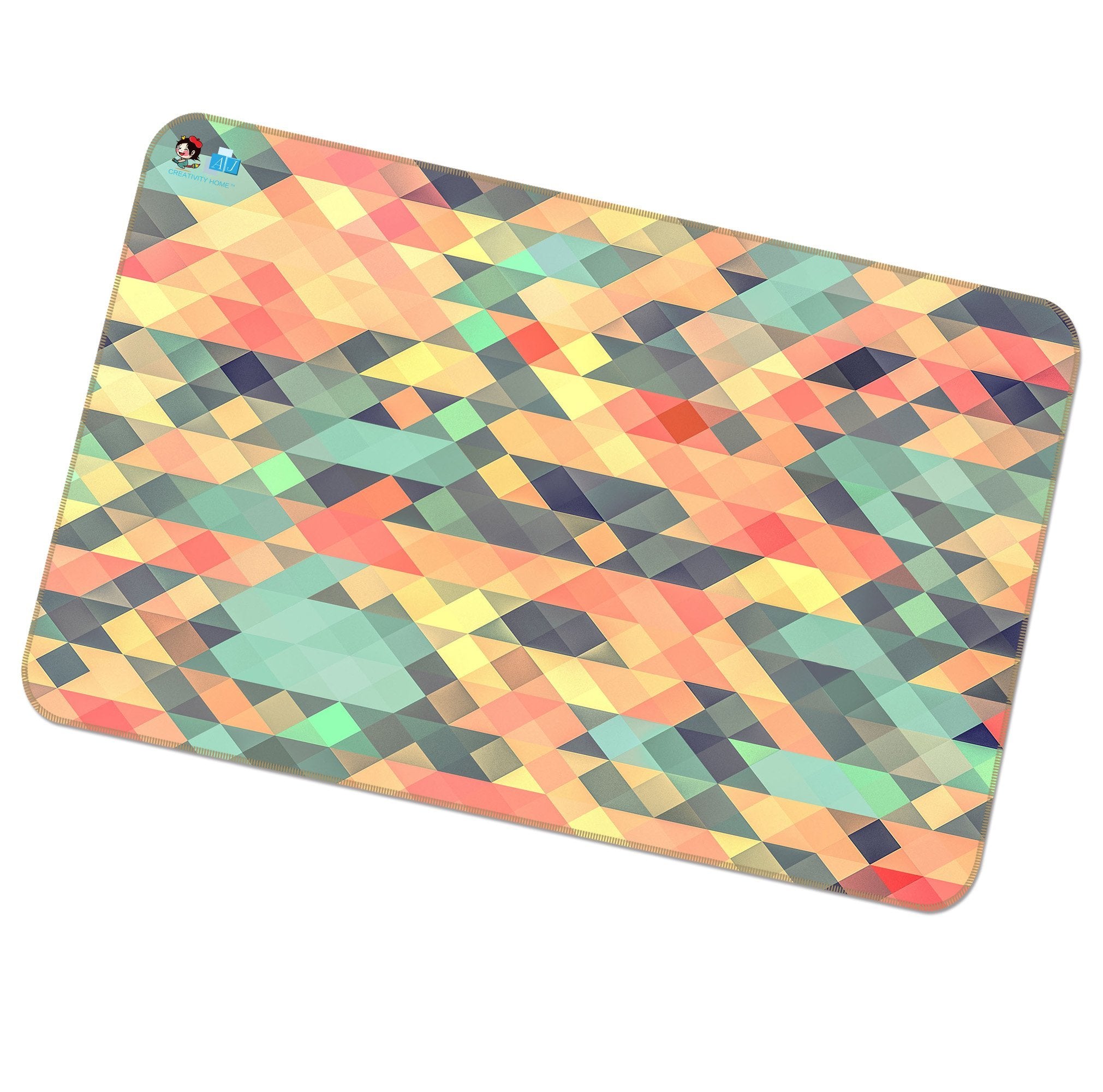 3D Four-Corner Color 308 Non Slip Rug Mat Mat AJ Creativity Home 