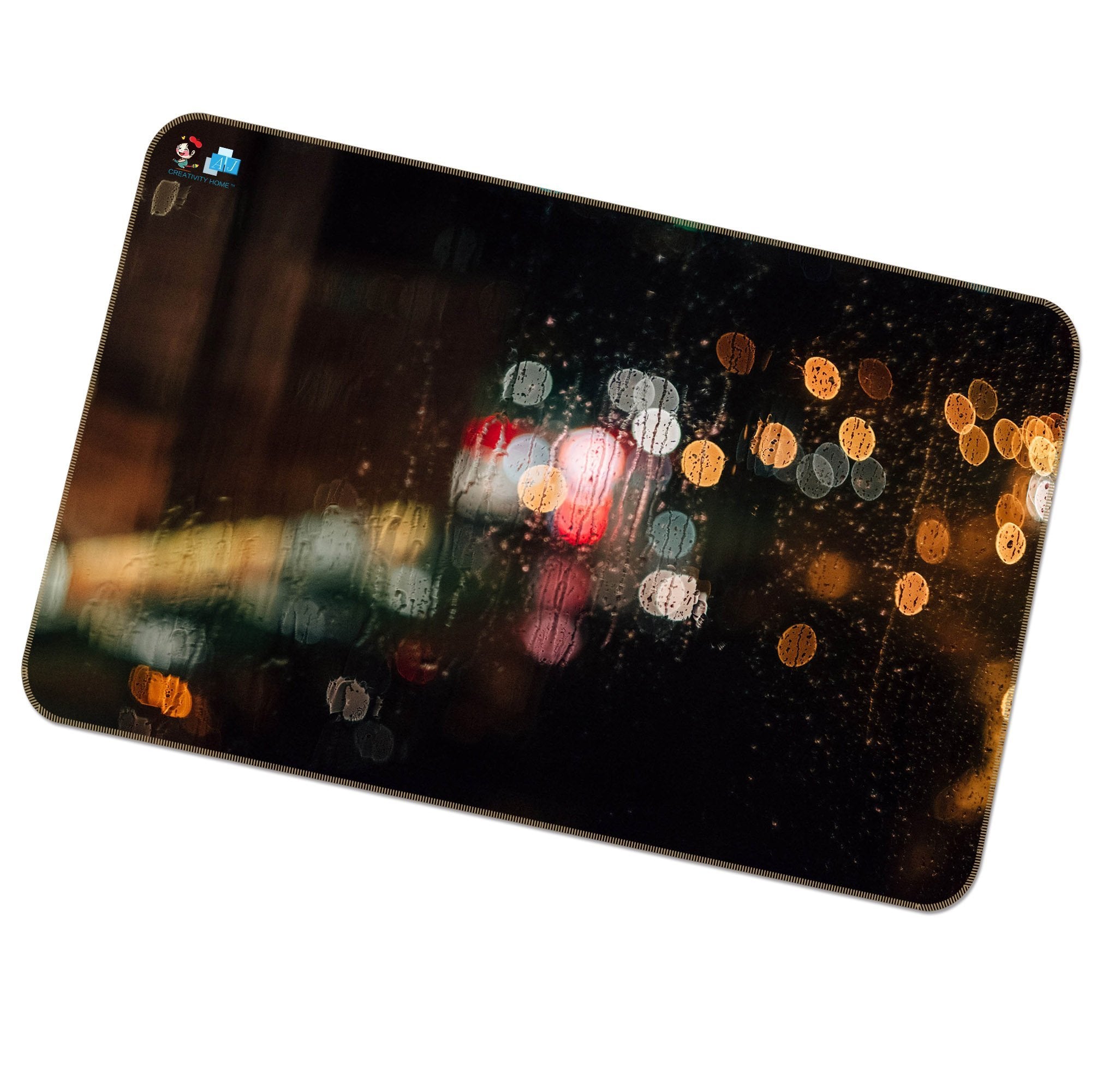 3D Rain Light 022 Non Slip Rug Mat Mat AJ Creativity Home 