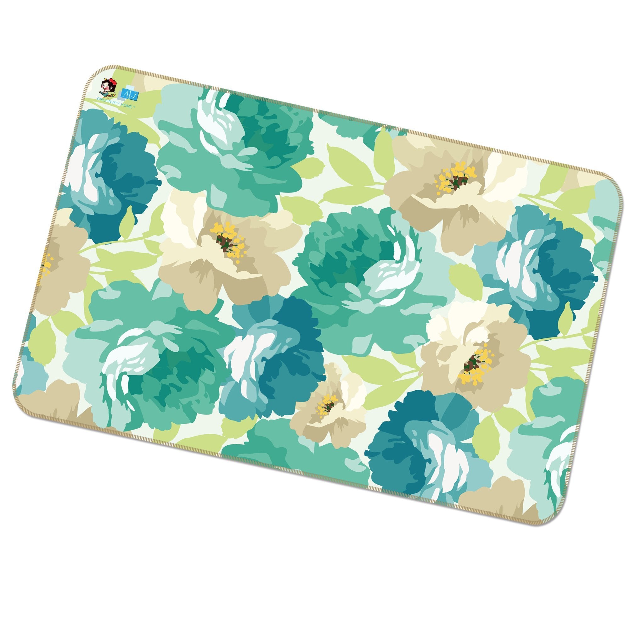 3D Flower Debate 064 Non Slip Rug Mat Mat AJ Creativity Home 