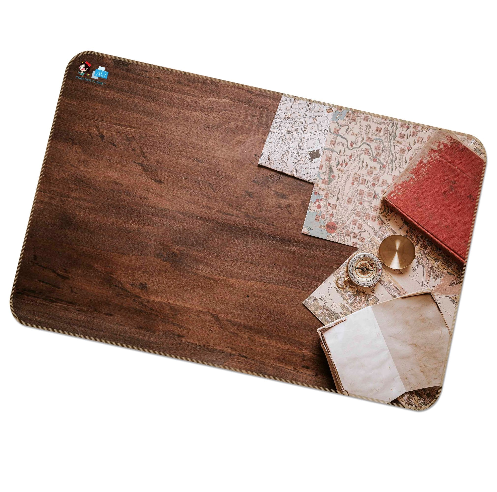3D Compass Map 213 Non Slip Rug Mat Mat AJ Creativity Home 