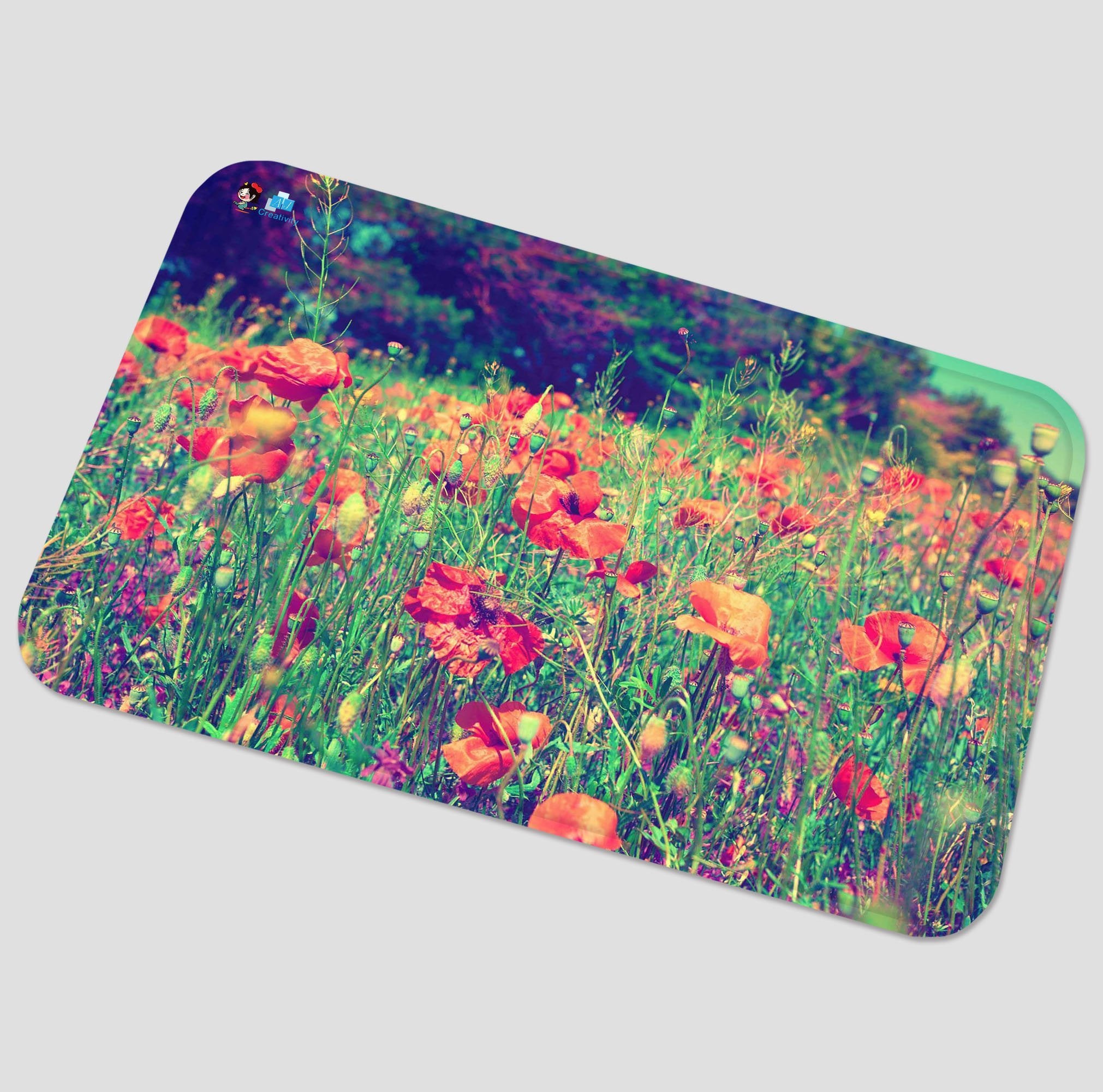 3D Wildflowers 89 Non Slip Rug Mat Mat AJ Creativity Home 