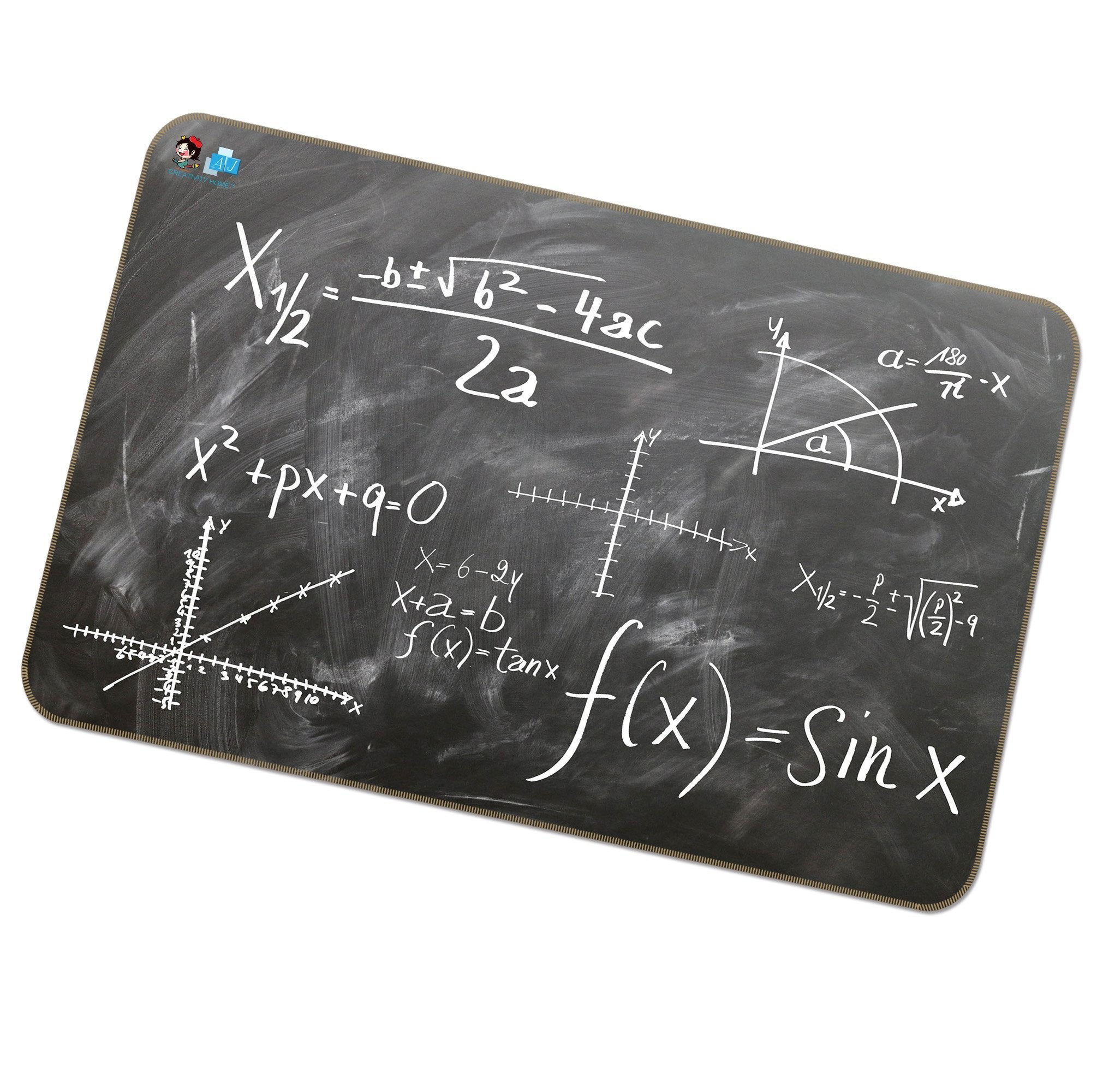 3D Mathematical Formula 273 Non Slip Rug Mat Mat AJ Creativity Home 