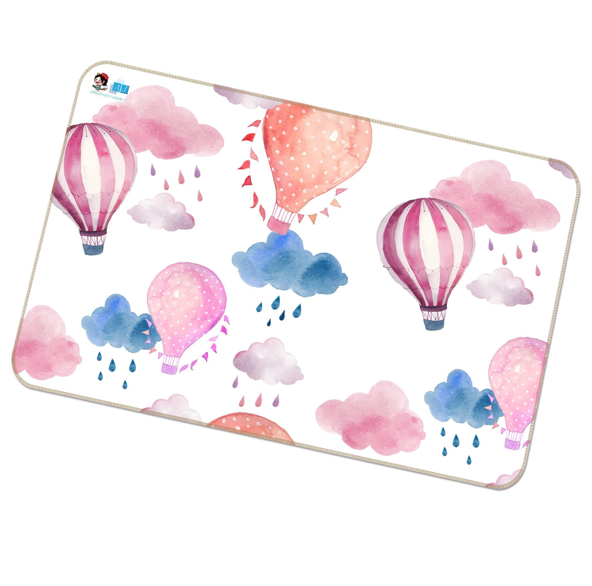 3D Painting Balloon 074 Non Slip Rug Mat Mat AJ Creativity Home 