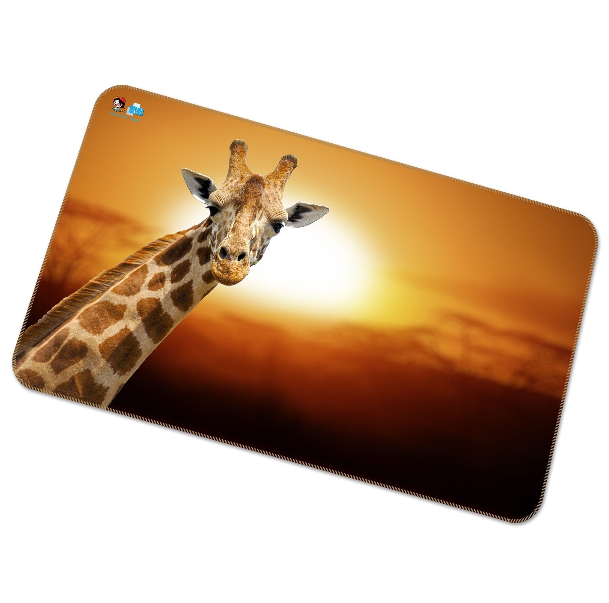 3D Funny Giraffe 268 Non Slip Rug Mat Mat AJ Creativity Home 