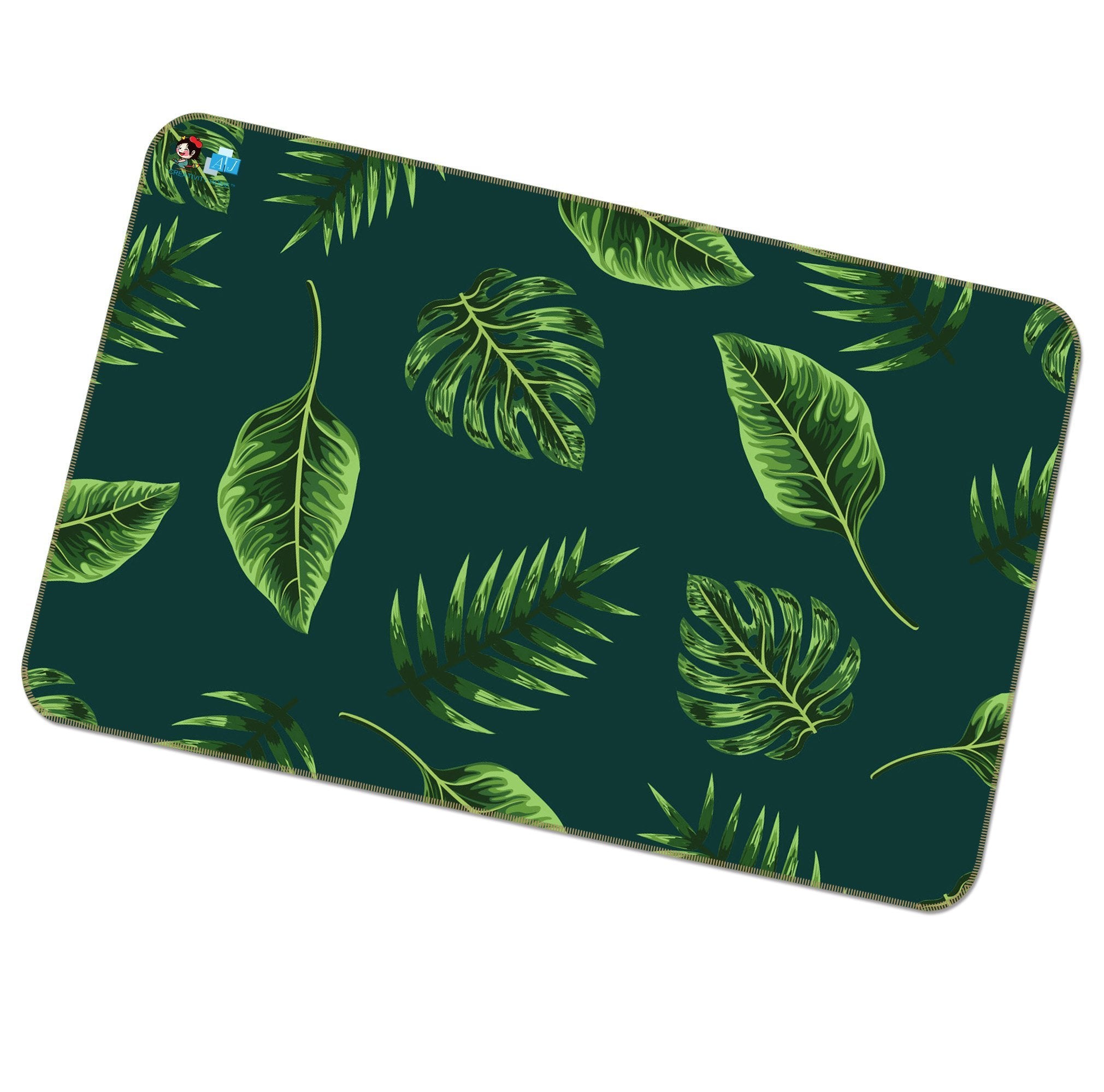 3D Oil Painting Plant 009 Non Slip Rug Mat Mat AJ Creativity Home 